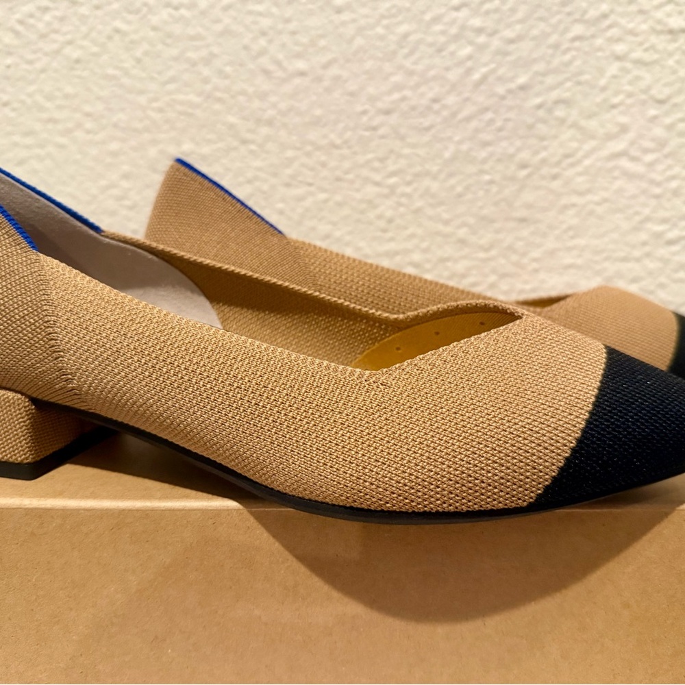 NEW Rothy’s The High Point Wren Captoe Brown Heeled Size 9.5 NWOB - Picture 5 of 5